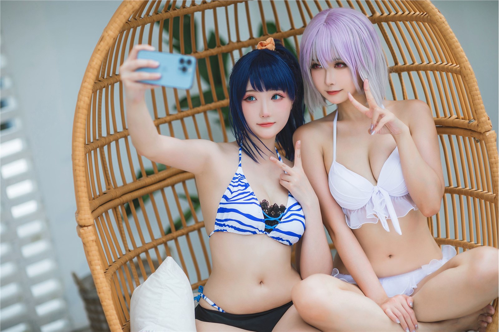 Momoko SunflowerGuaxi Sauce Vol.037 SSSS GRIDMAN Bao Duo Liu HuaXin Tiao Qian swimsuit(24)